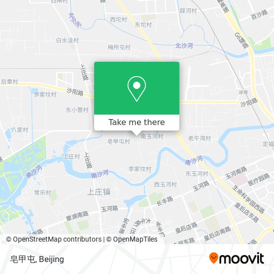皂甲屯 map
