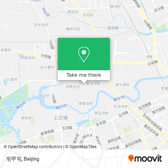 皂甲屯 map