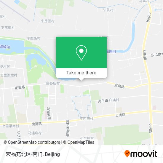 宏福苑北区-南门 map