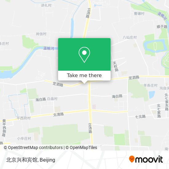 北京兴和宾馆 map