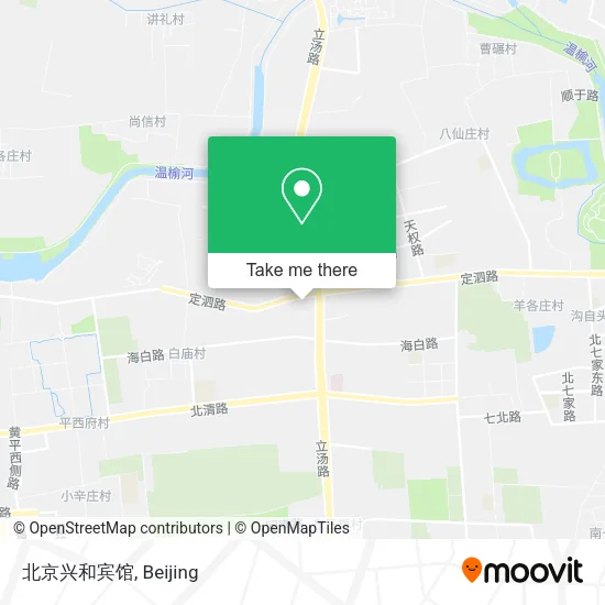 北京兴和宾馆 map