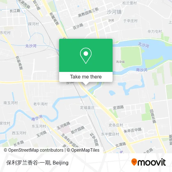 保利罗兰香谷-一期 map