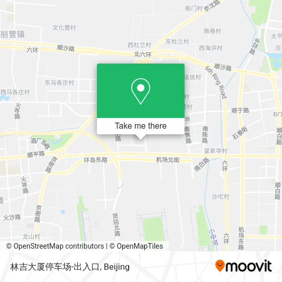 林吉大厦停车场-出入口 map