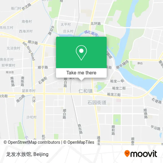 龙发水族馆 map