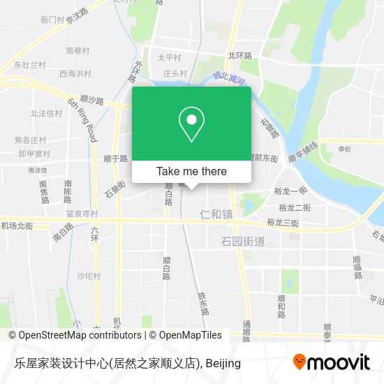 乐屋家装设计中心(居然之家顺义店) map