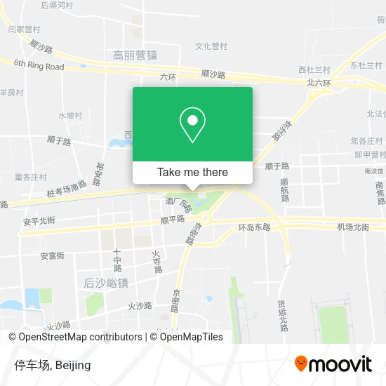 停车场 map