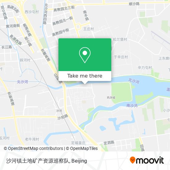 沙河镇土地矿产资源巡察队 map