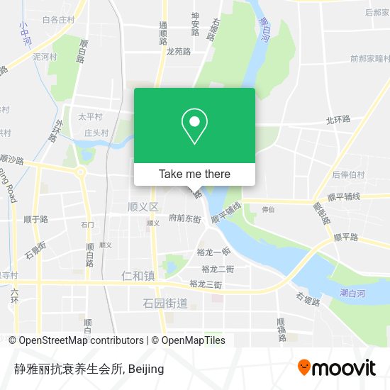静雅丽抗衰养生会所 map