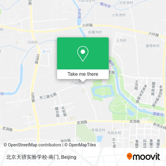 北京天骄实验学校-南门 map