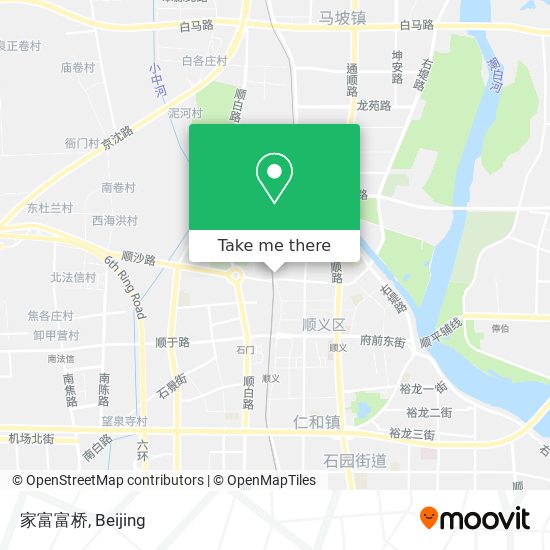 家富富桥 map