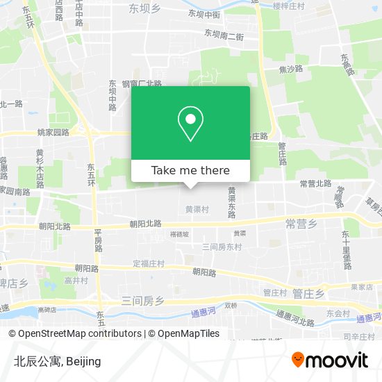 北辰公寓 map