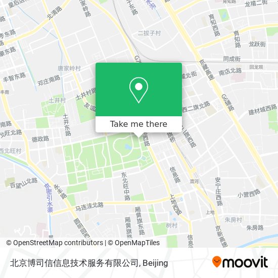 北京博司信信息技术服务有限公司 map