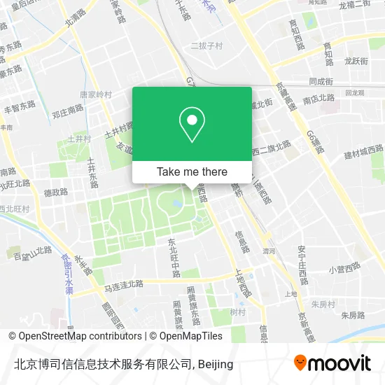北京博司信信息技术服务有限公司 map