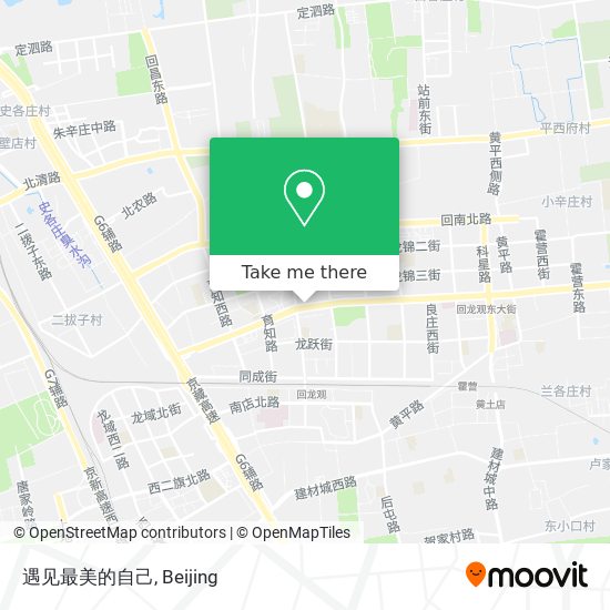 遇见最美的自己 map