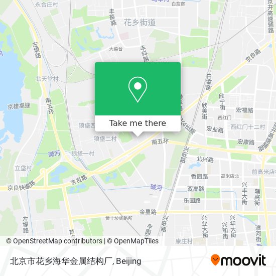 北京市花乡海华金属结构厂 map