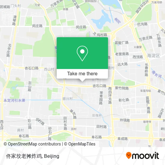 佟家坟老摊炸鸡 map