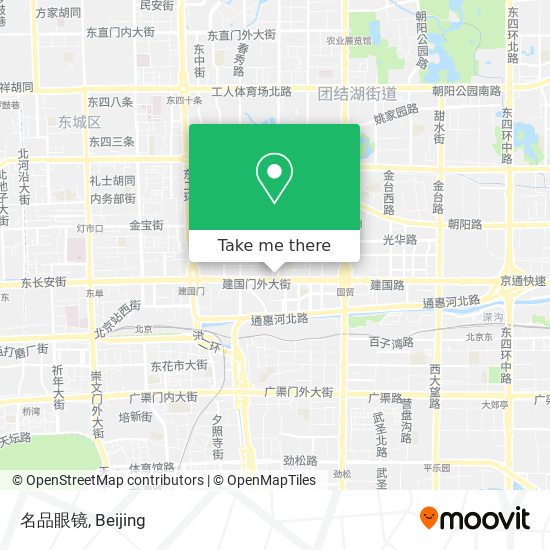 名品眼镜 map
