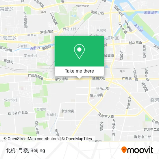 北机1号楼 map