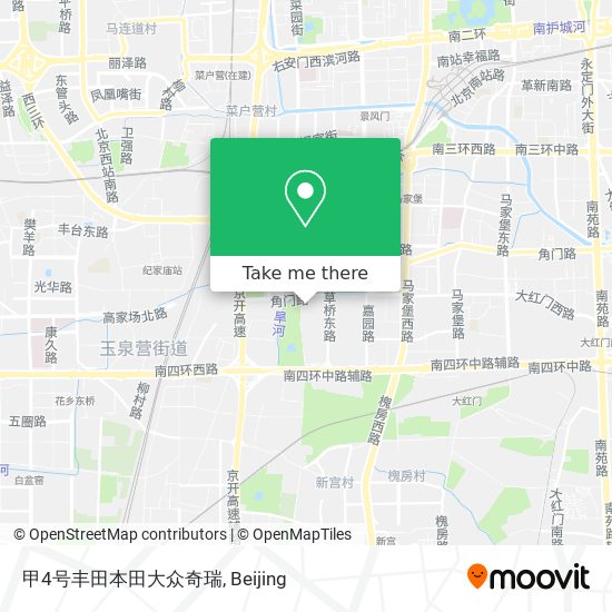 甲4号丰田本田大众奇瑞 map