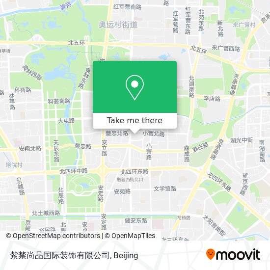 紫禁尚品国际装饰有限公司 map