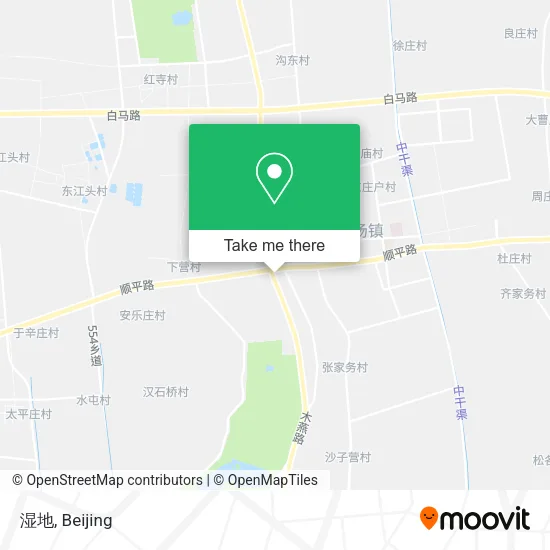 湿地 map