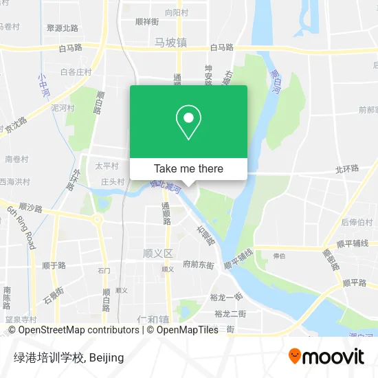 绿港培训学校 map