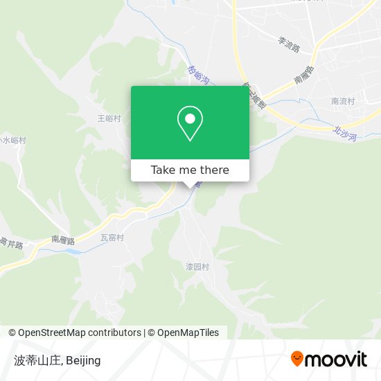 波蒂山庄 map