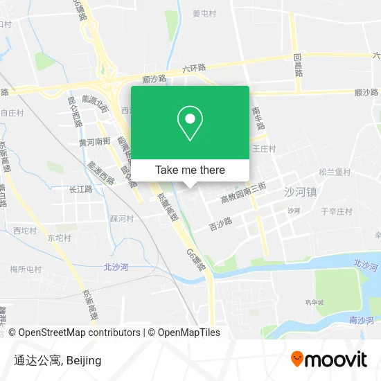 通达公寓 map
