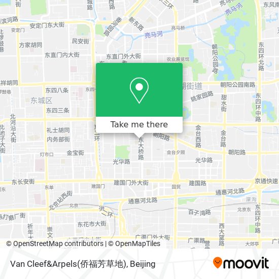 Van Cleef&Arpels(侨福芳草地) map
