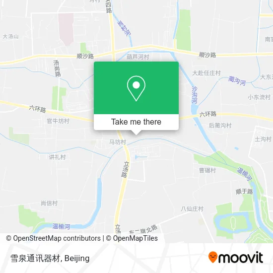 雪泉通讯器材 map