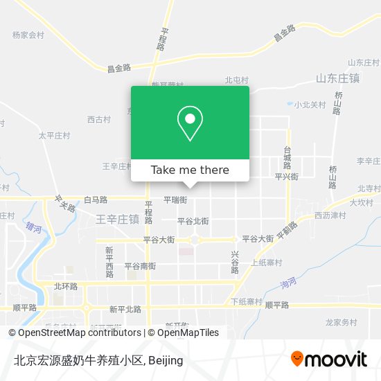 北京宏源盛奶牛养殖小区 map