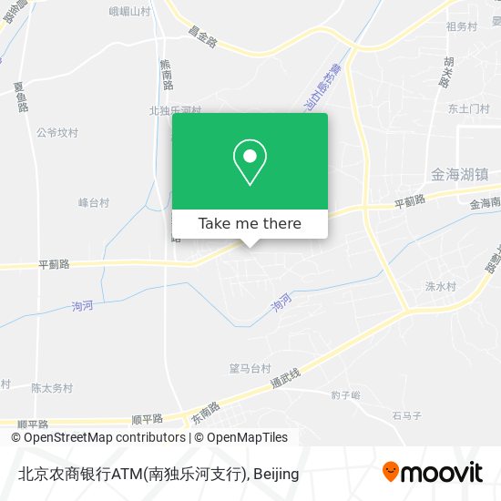 北京农商银行ATM(南独乐河支行) map