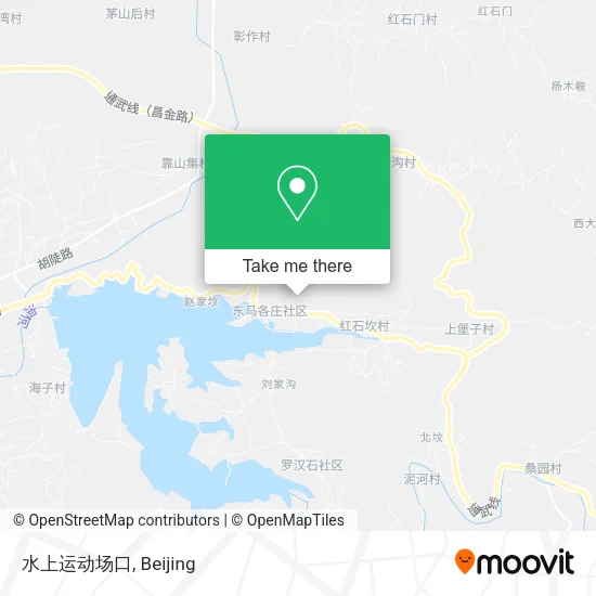 水上运动场口 map