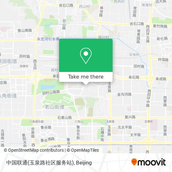 中国联通(玉泉路社区服务站) map