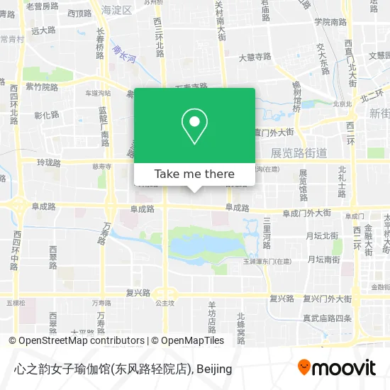 心之韵女子瑜伽馆(东风路轻院店) map