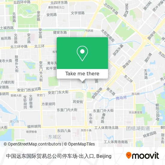 中国远东国际贸易总公司停车场-出入口 map