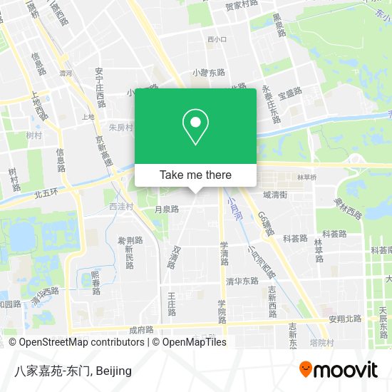 八家嘉苑-东门 map