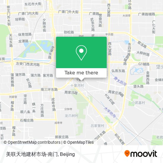 美联天地建材市场-南门 map