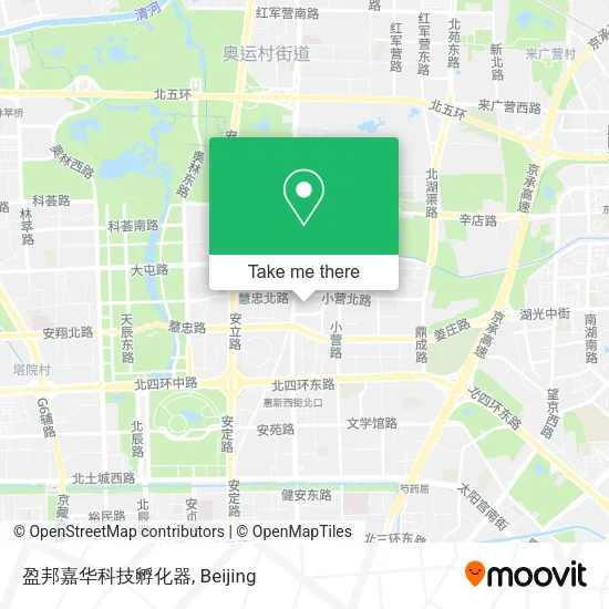 盈邦嘉华科技孵化器 map