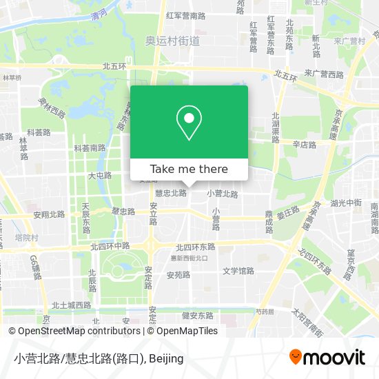 小营北路/慧忠北路(路口) map