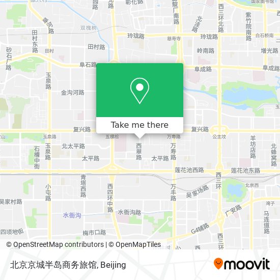 北京京城半岛商务旅馆 map
