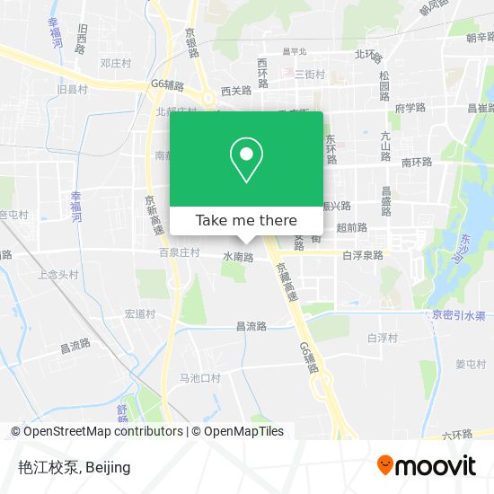 艳江校泵 map