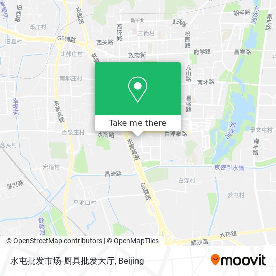 水屯批发市场-厨具批发大厅 map