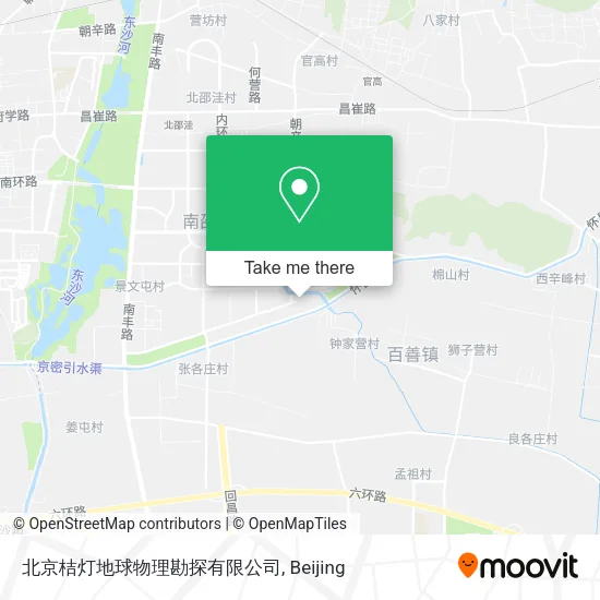 北京桔灯地球物理勘探有限公司 map