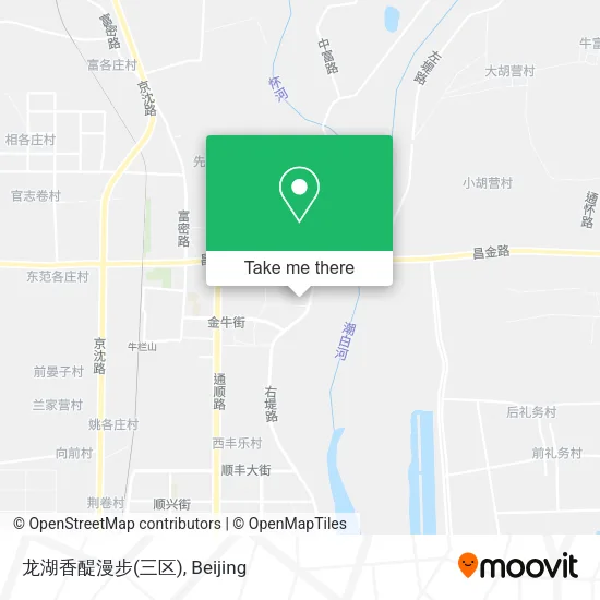 龙湖香醍漫步(三区) map