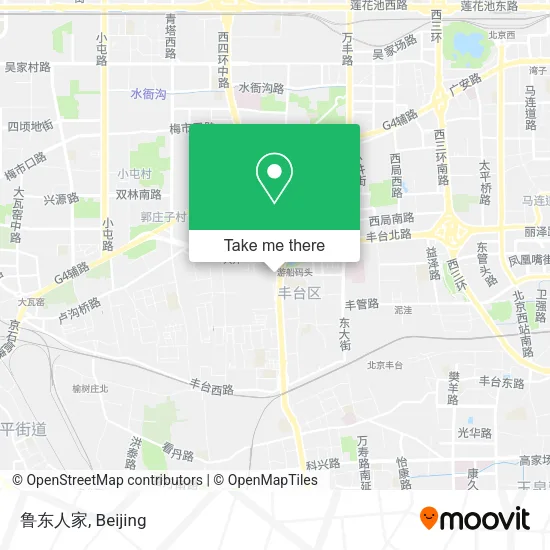 鲁东人家 map