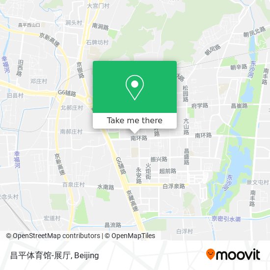 昌平体育馆-展厅 map