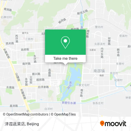 津霞蔬菜店 map
