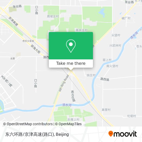 东六环路/京津高速(路口) map