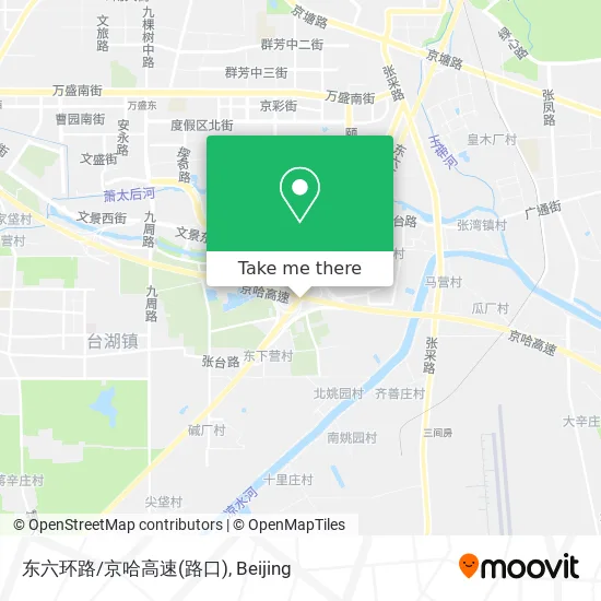 东六环路/京哈高速(路口) map